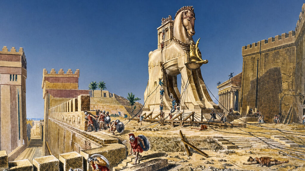 Beware of Greeks Bearing Gifts, 1874 - Henri-Paul Motte